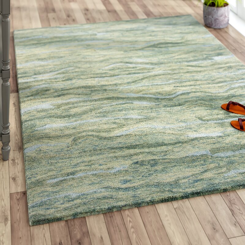 Bonaparte Hand Tufted Seafoam Area Rug In 2020 Area Rugs Green Area   Bonaparte Hand Tufted Seafoam Area Rug 